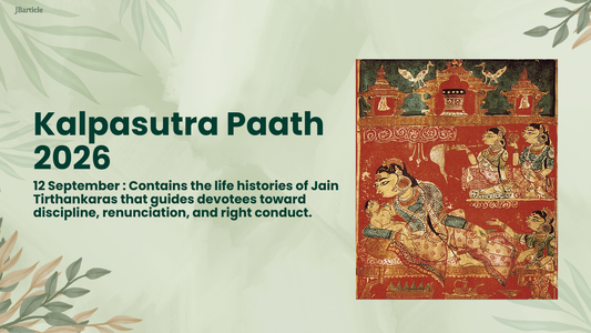 Kalpasutra Paath 2026 Jain Bliss