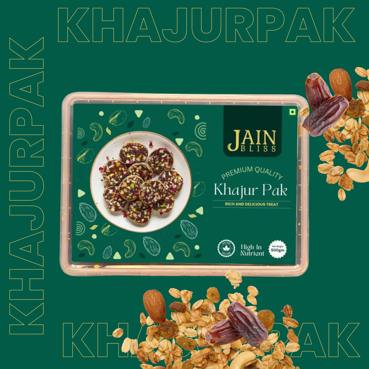Golden Bites of Khajur Pak – A Pure and Wholesome Jain Indulgence