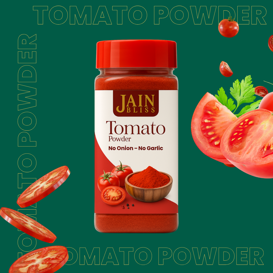 Sun-Dried Tomato Powder – Tangy, Flavorful & Jain-Friendly